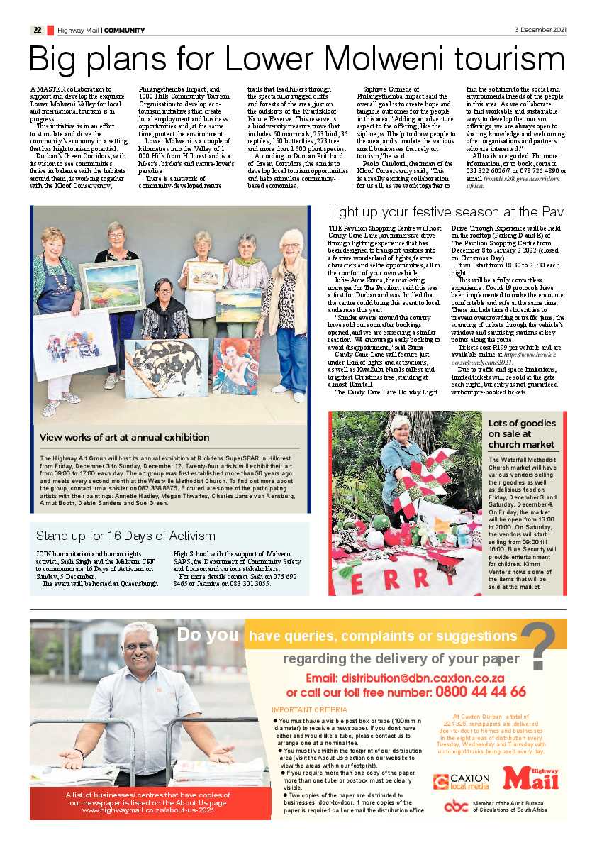 Highway Mail 3 December 2021 page 22