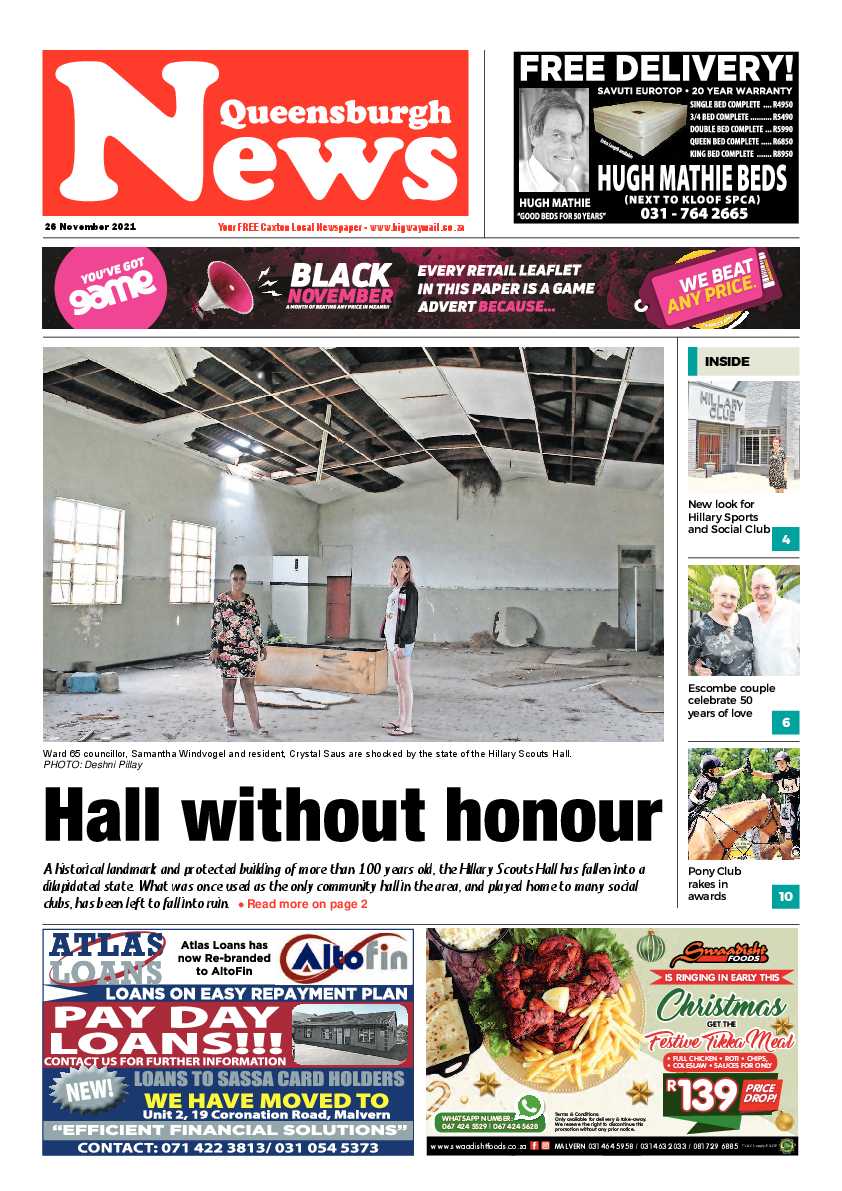Queensburgh 26 November 2021 page 1