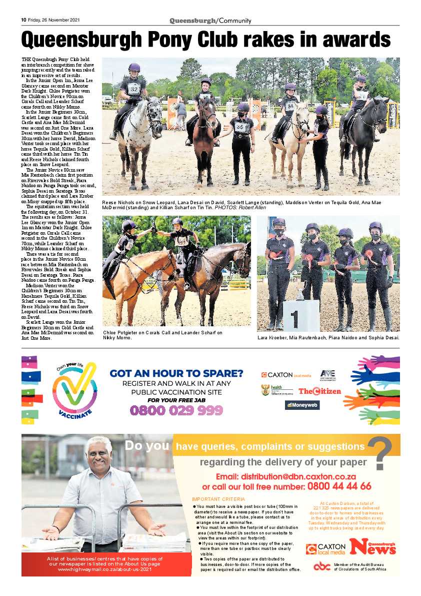 Queensburgh 26 November 2021 page 10