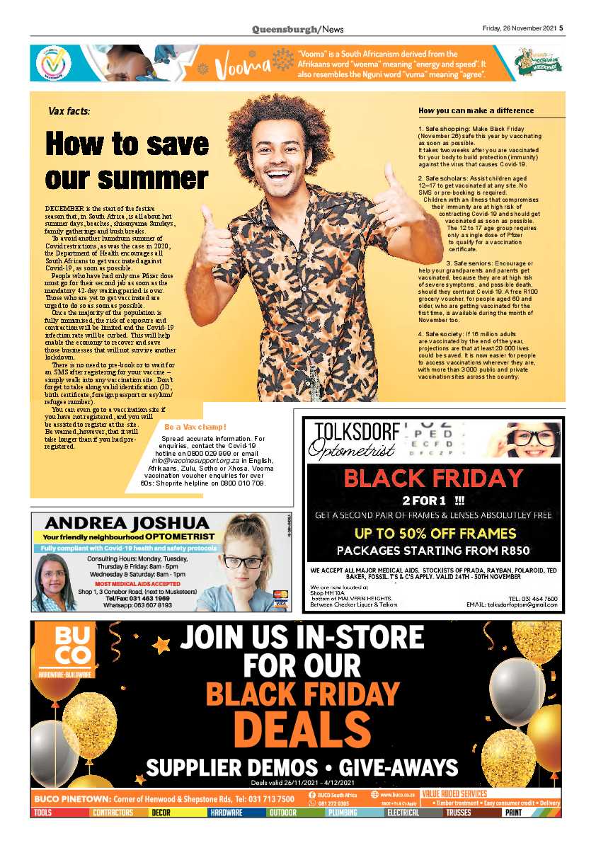 Queensburgh 26 November 2021 page 5