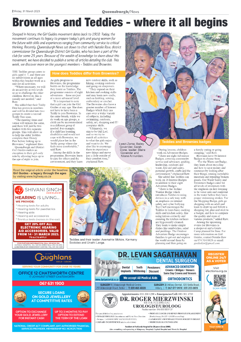 Queensburgh News 31 March 2023 page 2