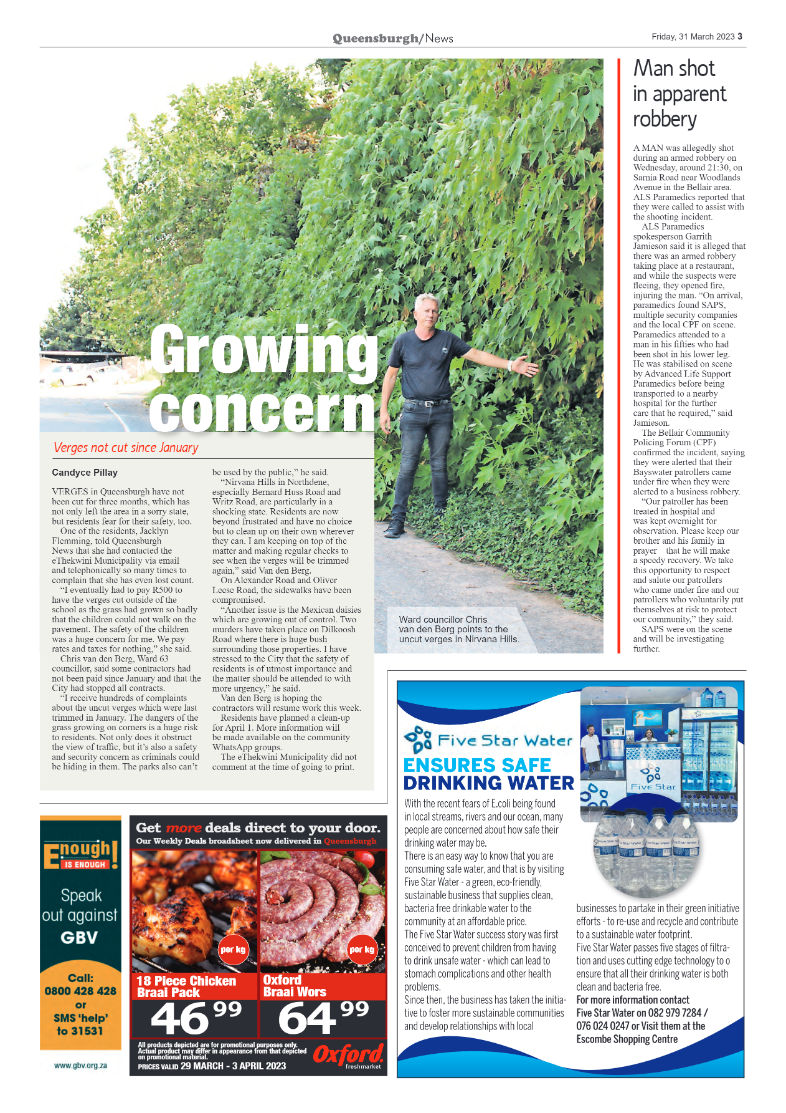 Queensburgh News 31 March 2023 page 3